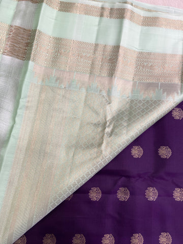 Pure Kanjeevaram silk mark certified saree