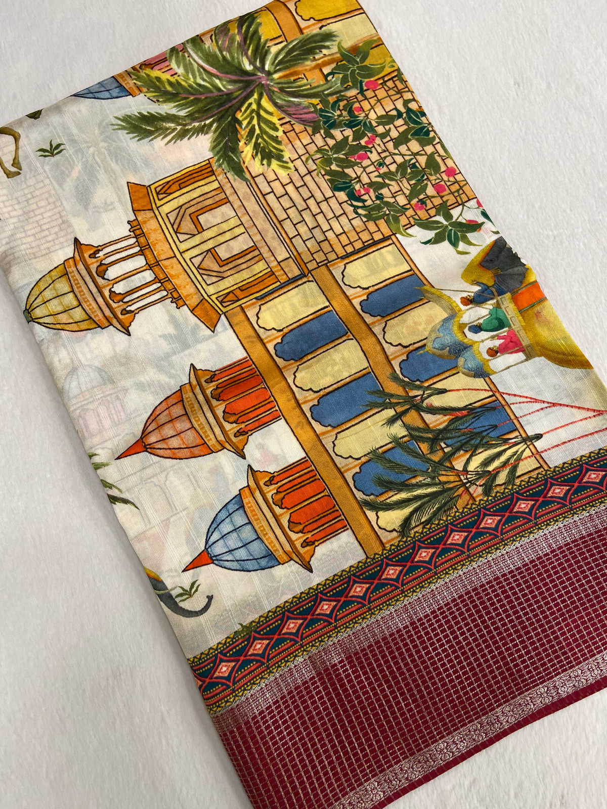 Premium Viscose Silk Saree