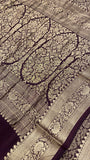Premium Semi Mysore Silk Saree Brocade Design🤎 - 902139