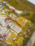 Premium Quality Tissue crepe silk in Paithani - 902691