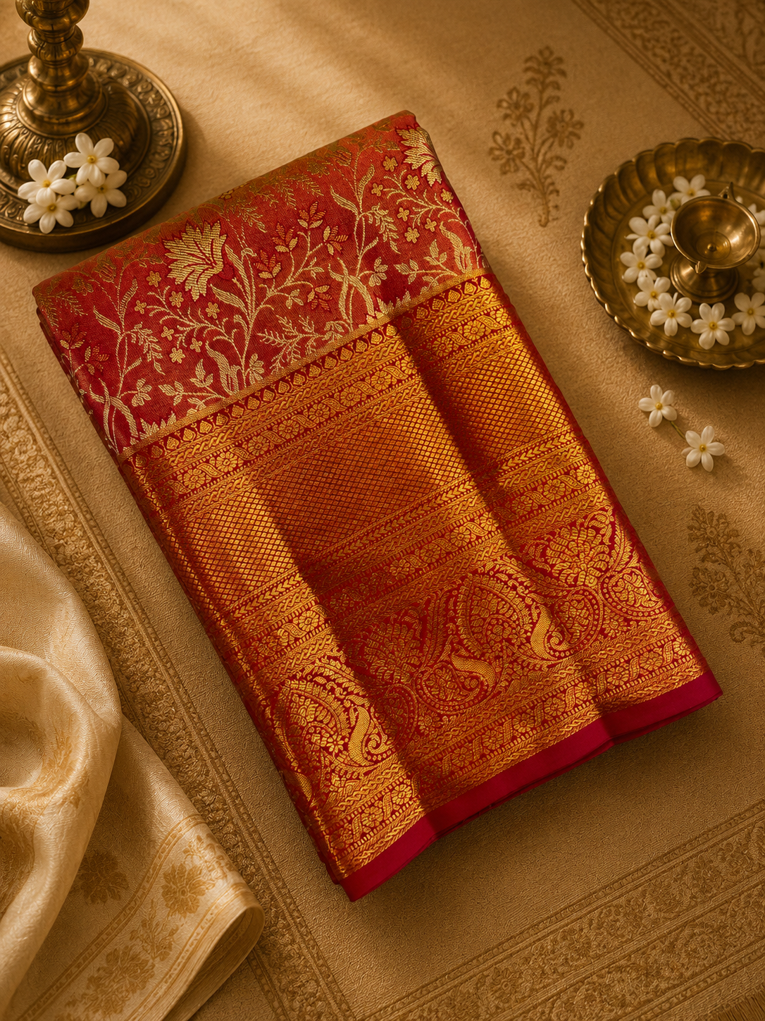 Pure Kanjeevaram Silk Saree