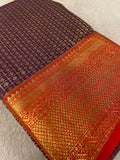 Premium Bridal Semi Kanchipuram Silk Saree - 902334