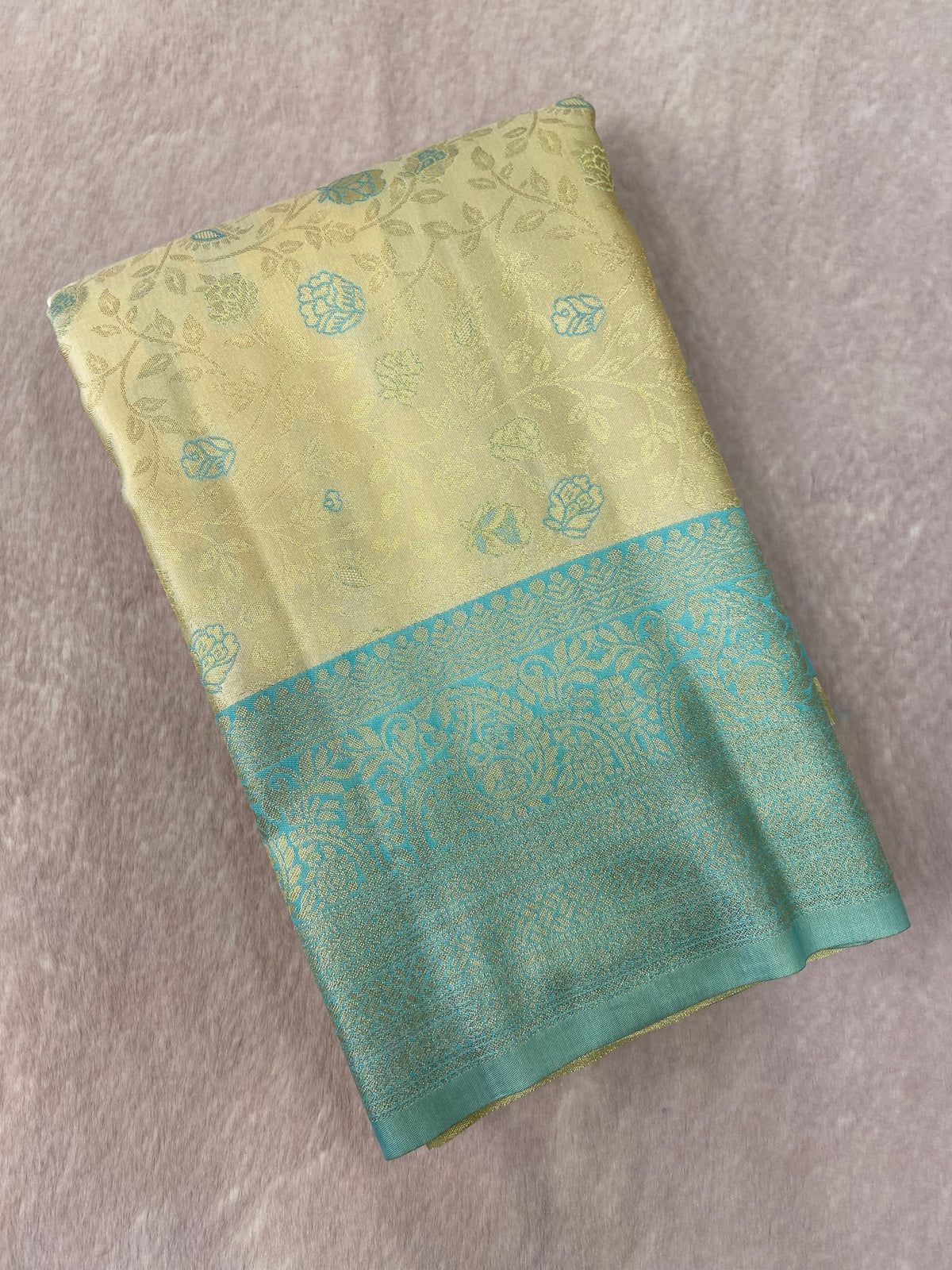 Bridal Semi Tissue Silk Saree