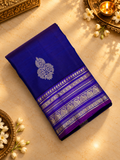 Pure 1G zari handloom Kanjeevaram Silk Saree- Silk mark certified- PS2406