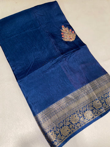 Pure Chinnon Saree
