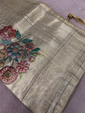 Premium Banarasi Soft Silk Saree With Swarovski Stone Work- 902492