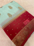 Premium Crepe Georgette Saree - 902457