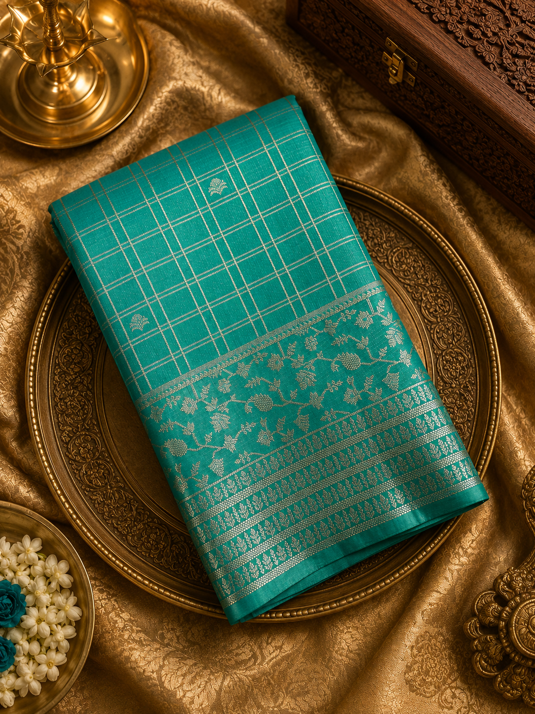 Premium Semi Kanchipuram Silk Saree