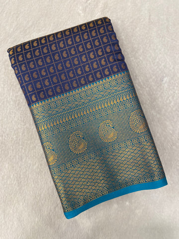 Semi Kanchipuram Silk Saree