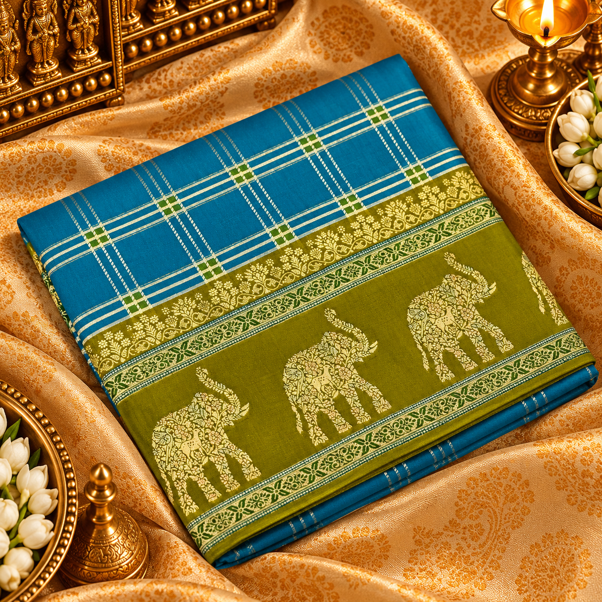 Pure Mix Crepe Silk Saree - 902828