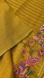 Pure Tassar Saree With Embroidery - 901985