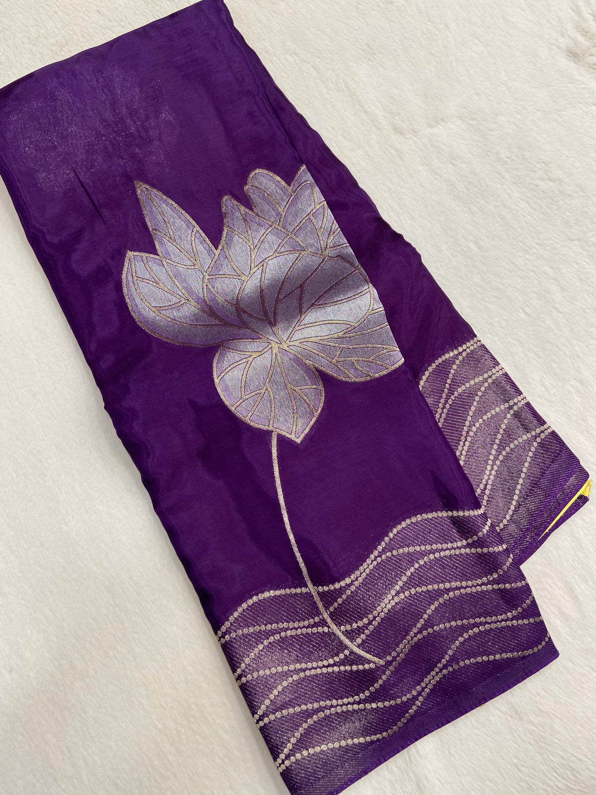 Pure Chinnon Saree⭐