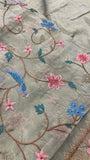 Premium Soft Tissue Organza Saree With Paithani Border