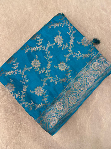 Premium Crepe Satin Silk Saree