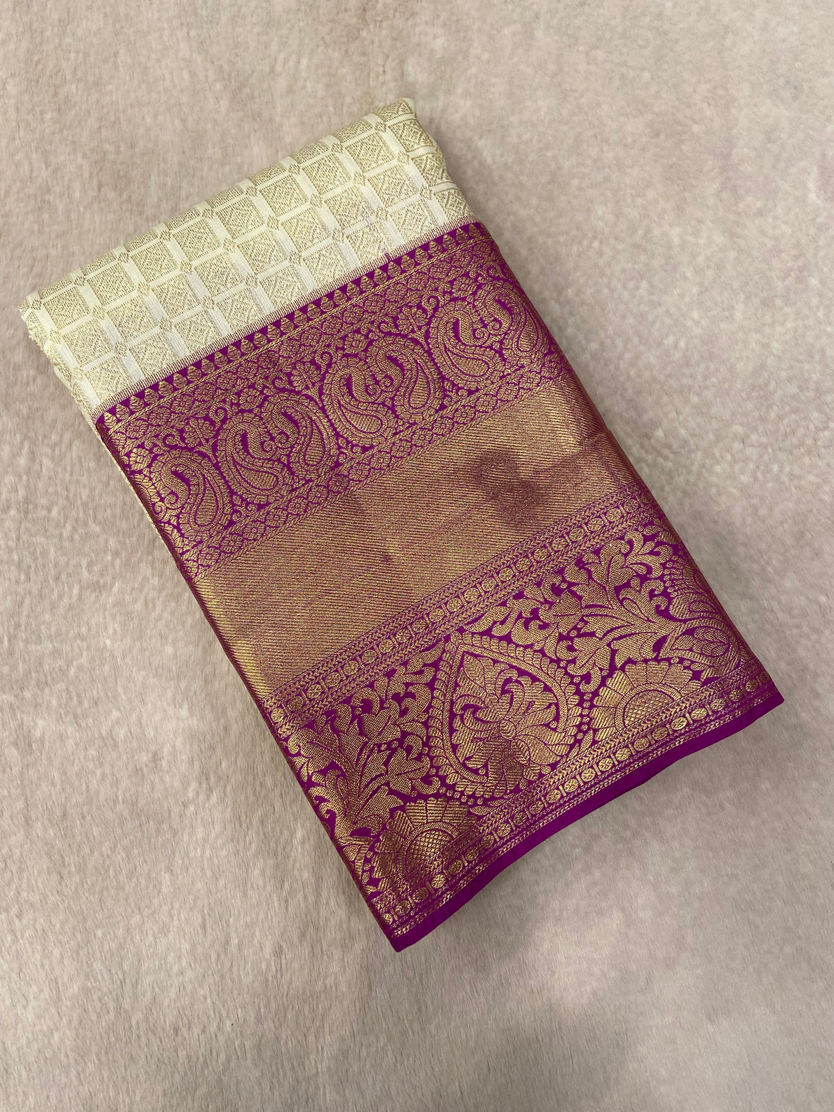 Premium Bridal Semi Kanchipuram Silk Saree