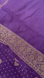 Premium Georgette Saree with Coco Zari Work💜