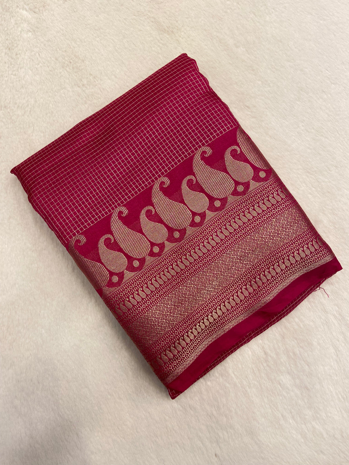 Butter crepe silk saree