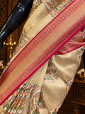 Premium Pashmina Silk Saree