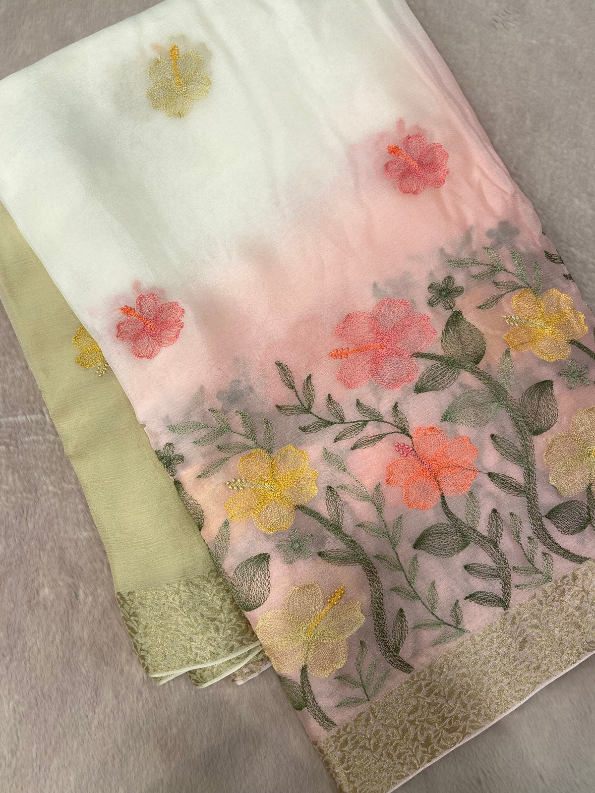 Premium Rinkal Chiffon Saree