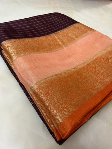Premium viscose 3d design crepe silk saree