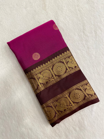 Premium Mini Kanchi Silk Saree