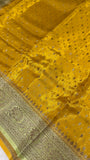 Pure mix crepe silk saree