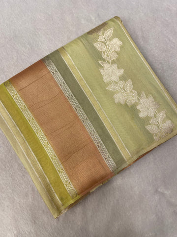 Premium Banarasi Crepe Silk Saree