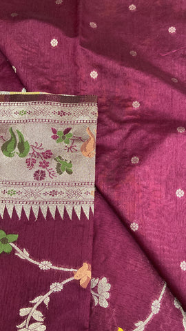 Premium Semi Mashru Silk Saree✨