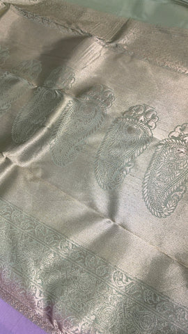 Pure Kanjeevaram silk mark certified saree
