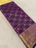 Premium Bridal Semi Kanchipuram Silk Saree -902334