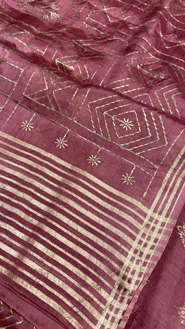 Premium Organza With Embroidery Saree