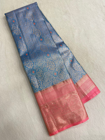 Bridal Tissue Semi Silk Saree