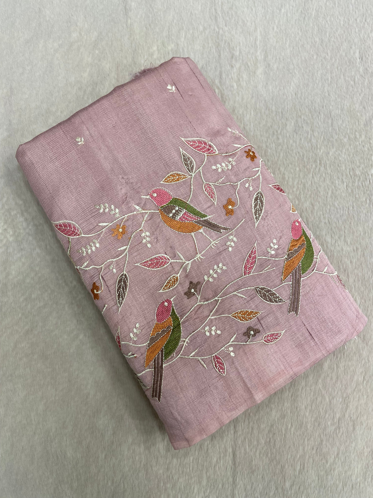 Premium kosa embroidery saree