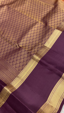 Half Mix Kanjeevaram Silk Saree🌳