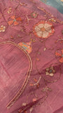Premium Crush Organza Saree🐳 - 902343
