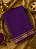 Premium semi mysore crepe silk saree