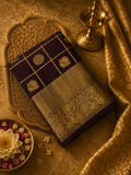Pure Handloom Kanjeevaram Silk Mark Certified Saree