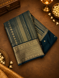 Premium Bridal Semi Kanchipuram Silk Saree - 902334