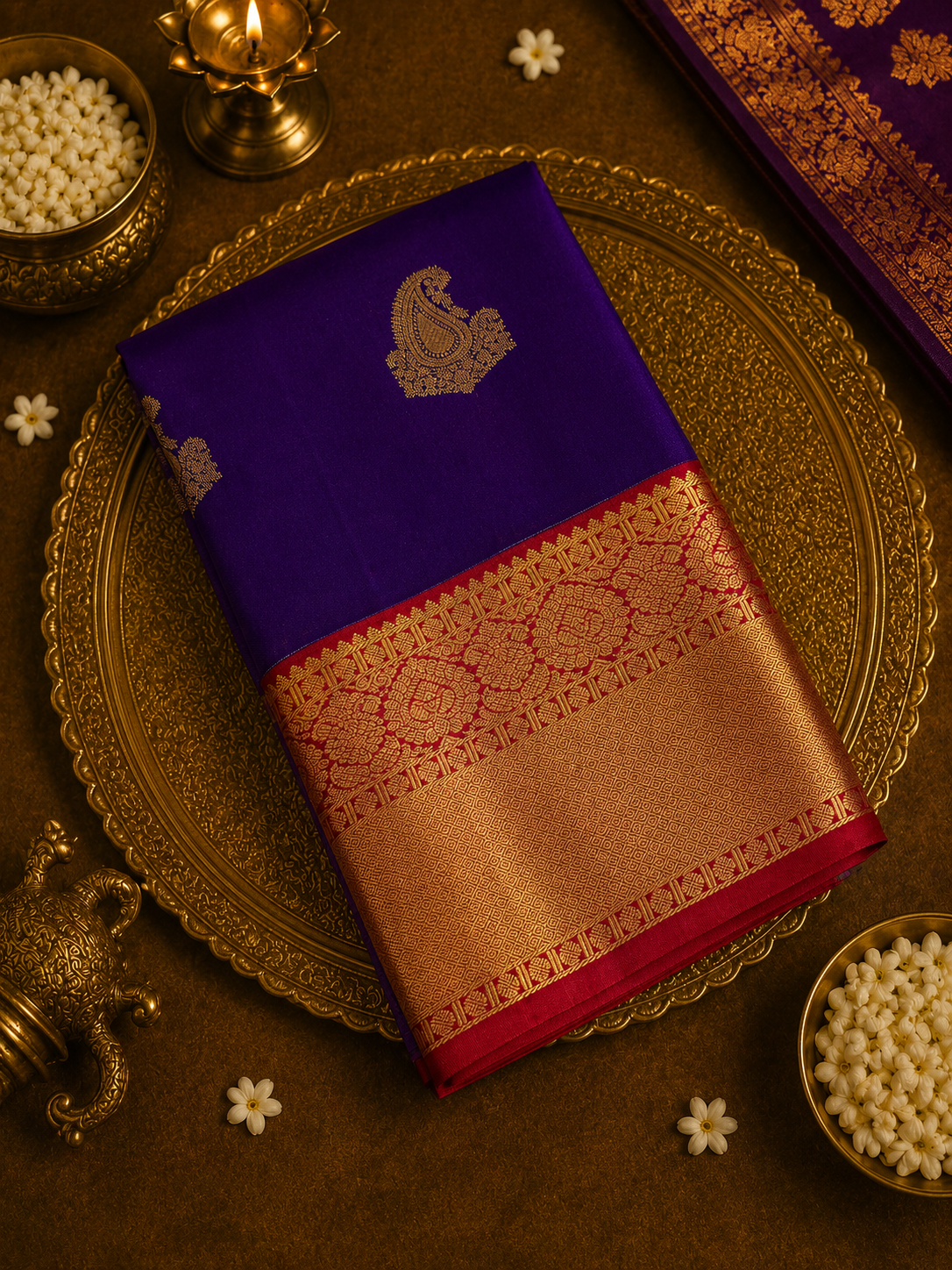 Pure Kanjeevaram Silk Saree