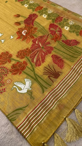 Premium Jamdhani Cotton Saree