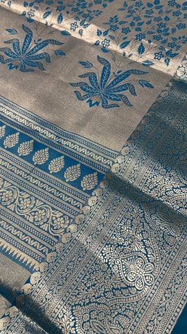 Bridal Semi Tissue Silk Saree