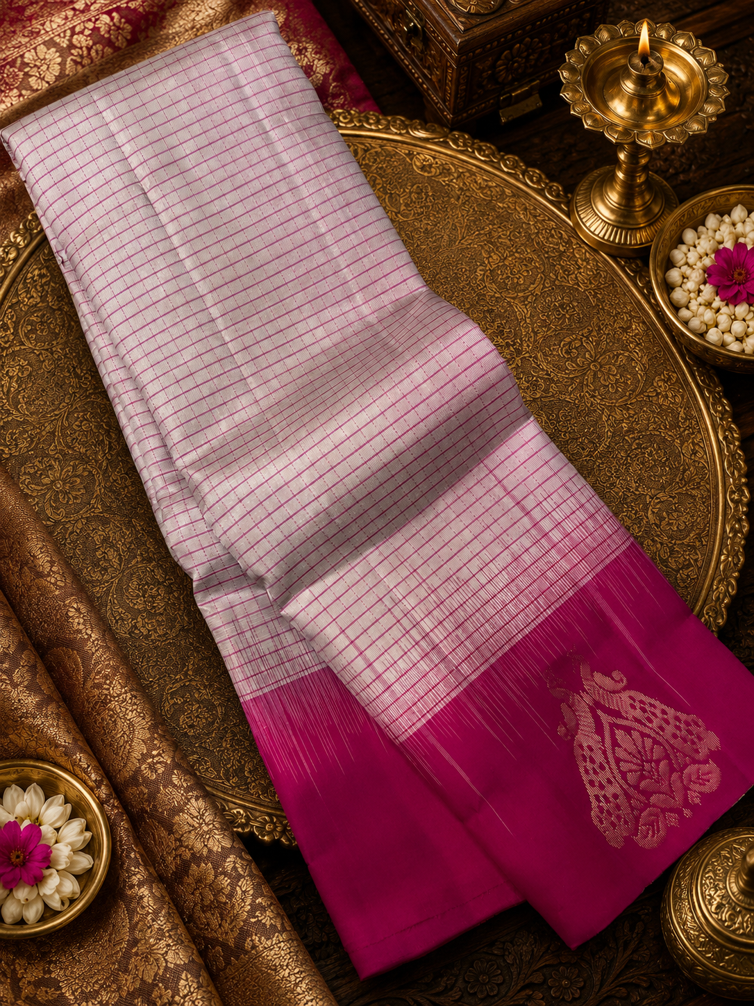 Pure Kanjeevaram Silk Saree