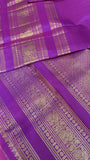 Pure 1G gold zari handloom Kanjeevaram Silk Saree- Silk mark certified- PS2384