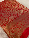 Premium Semi Mysore Silk Saree Brocade Design ❤️- 902139