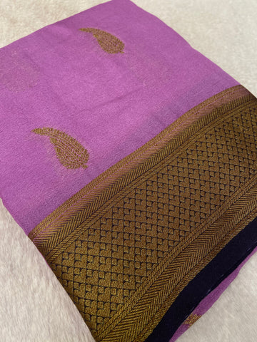 Crepe Viscose Silk Saree