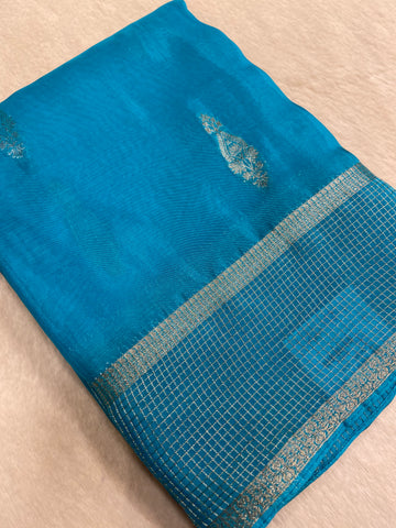 Premium Crepe Satin Silk Saree✨