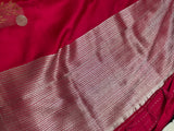 Pure crepe satin silk saree
