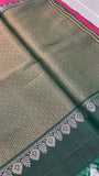 Pure Kanjeevaram Soft Silk Saree