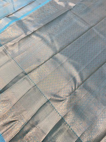 Bridal Semi Tissue Silk Saree