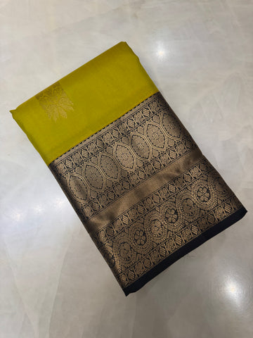 Pure Kanjeevaram silk mark certified saree